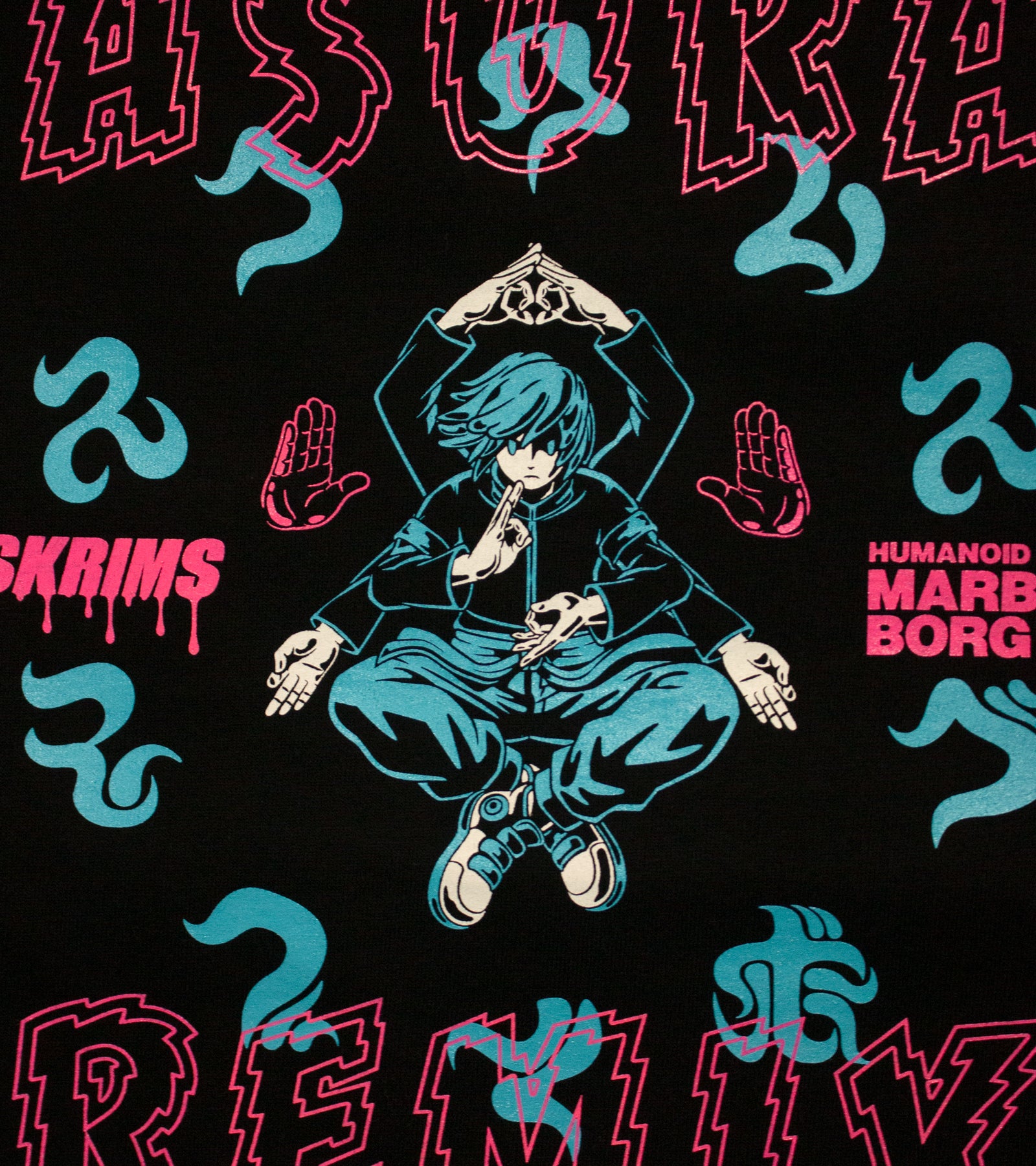 roar archive graphic l/s tee grunge お兄系 ASURA REMIX